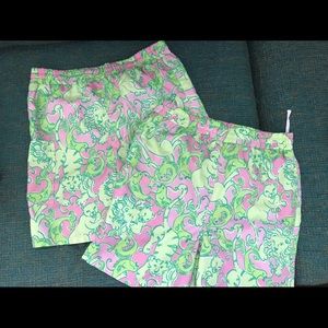 Boys Lilly Pulitzer swim trunks